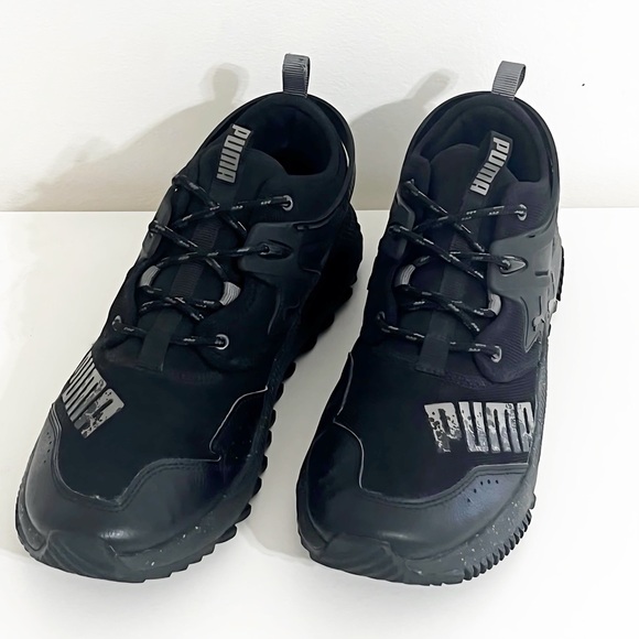Puma Pacer Future Trail Running Mens Black Sneakers 382884-04 Size 10 - Picture 1 of 16